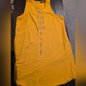Apt. 9 Mustard Sleeveless Dress